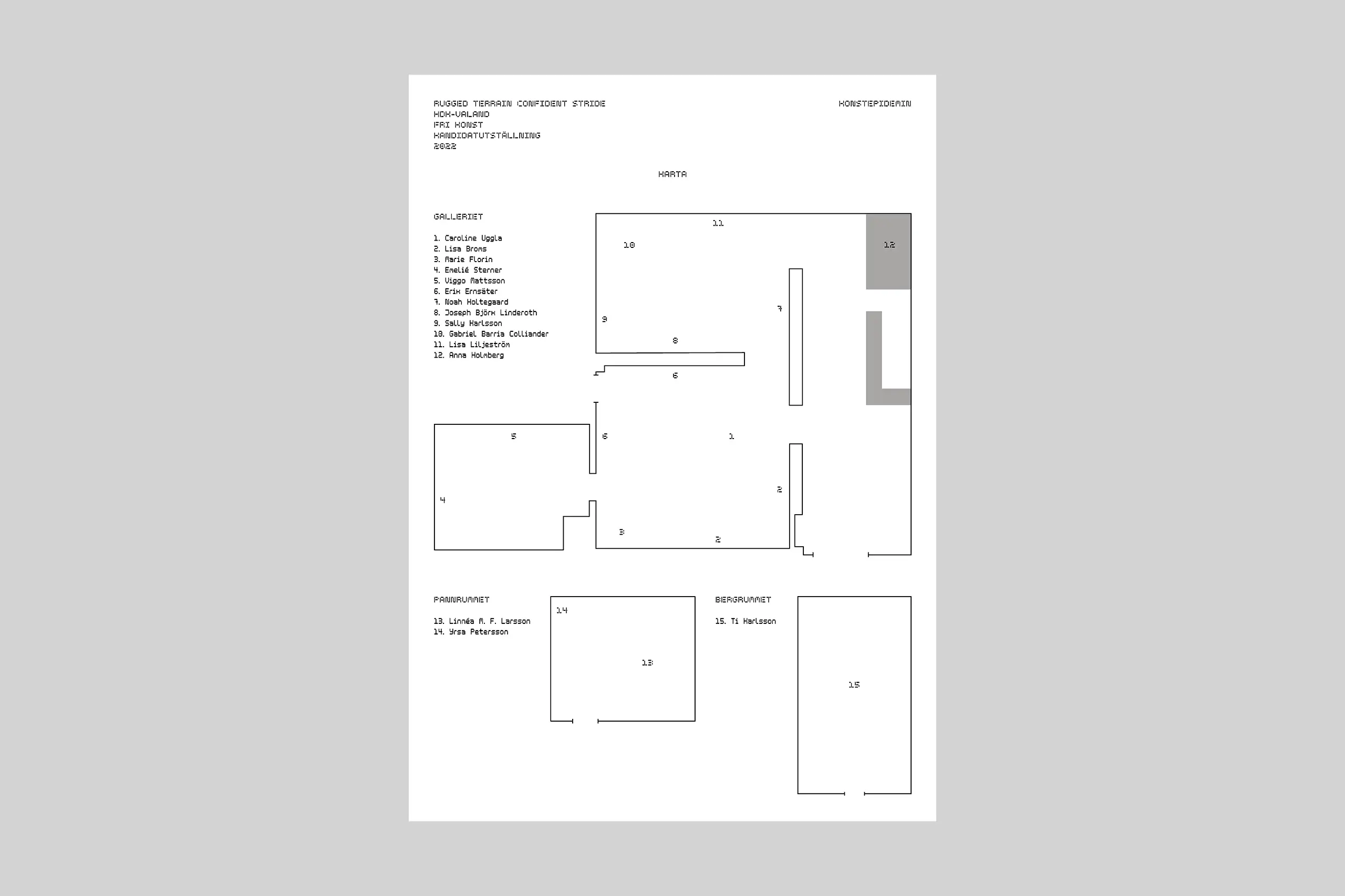 RUGGED TERRRAIN CONFIDENT STRIDE, map